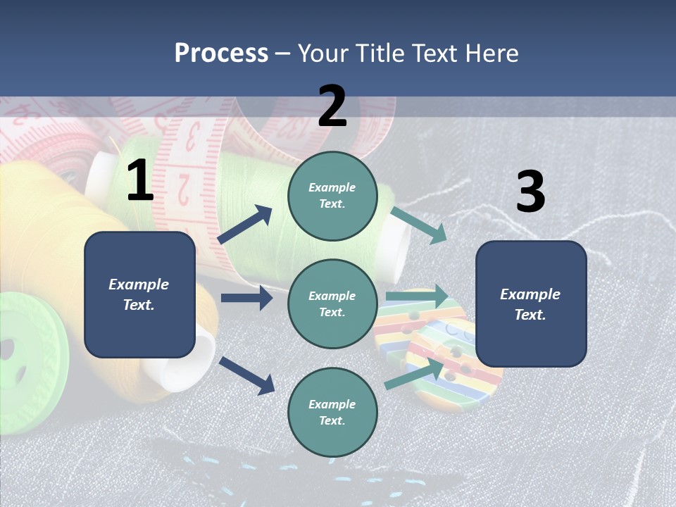 Heart Cloth Black PowerPoint Template