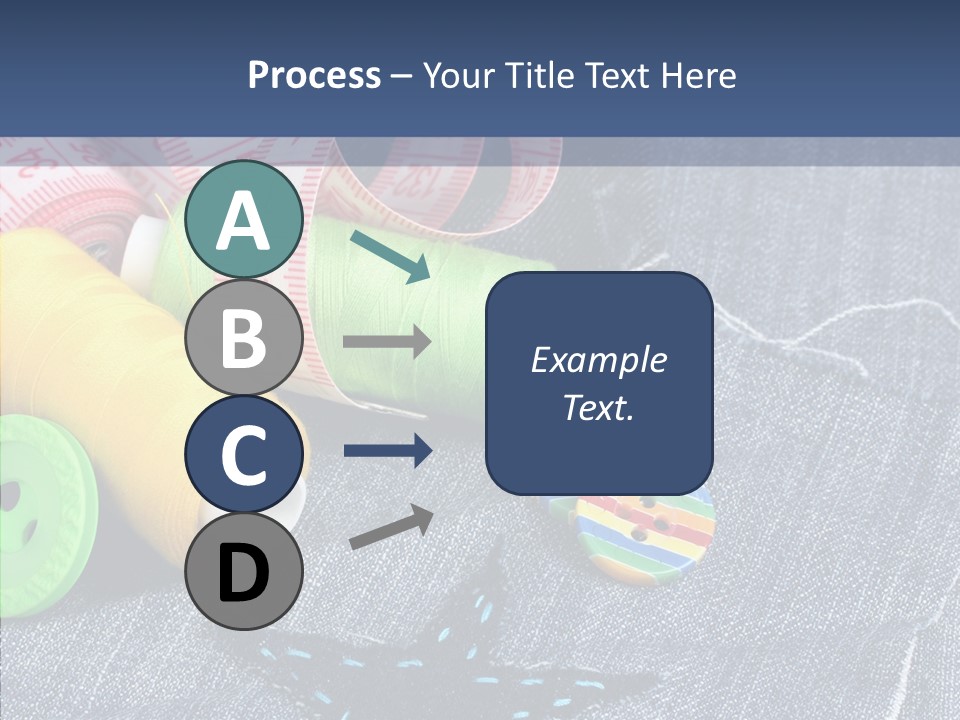 Heart Cloth Black PowerPoint Template