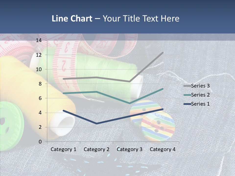 Heart Cloth Black PowerPoint Template