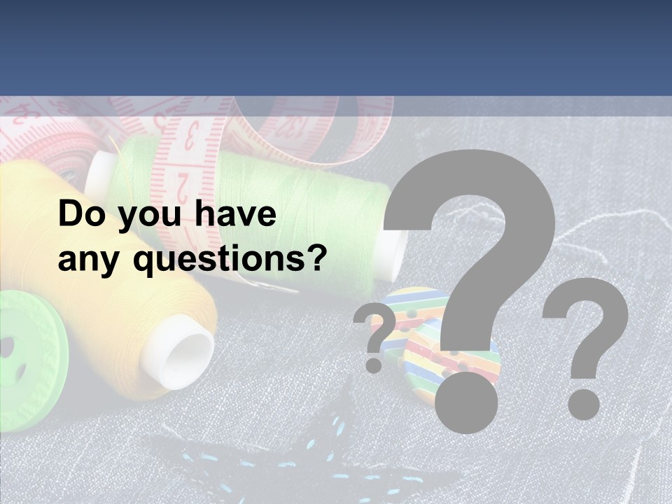 Heart Cloth Black PowerPoint Template