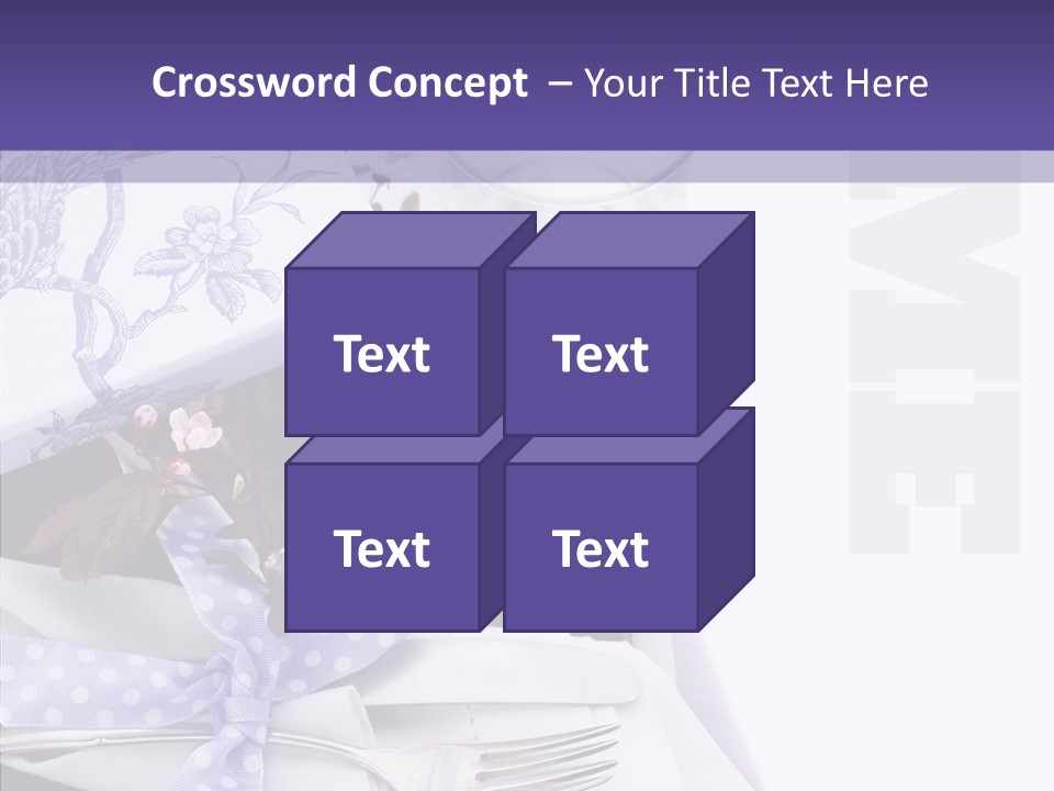 Maroon Dinner Copy Space PowerPoint Template