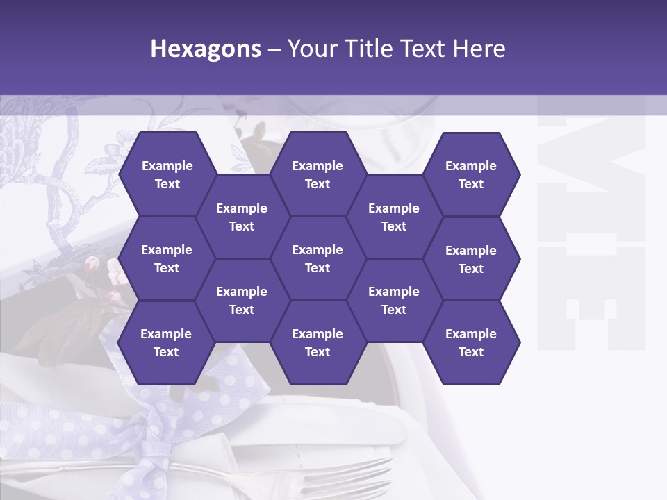 Maroon Dinner Copy Space PowerPoint Template