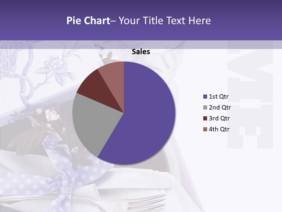 Maroon Dinner Copy Space PowerPoint Template