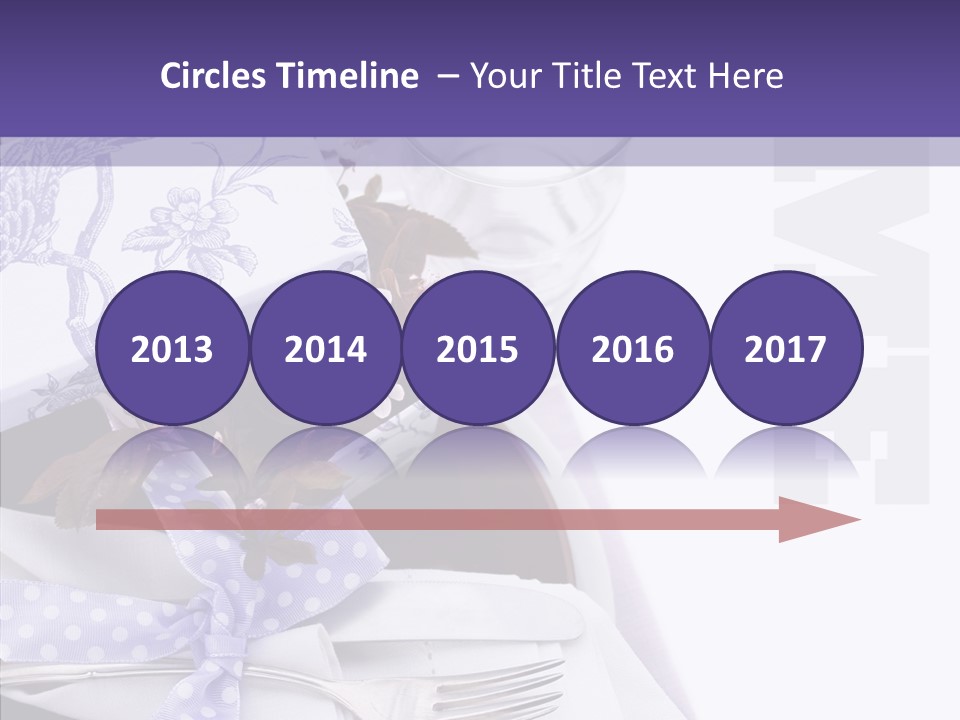 Maroon Dinner Copy Space PowerPoint Template