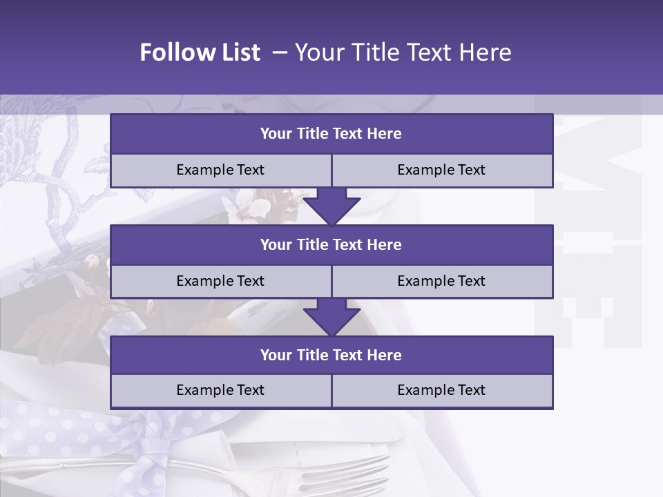 Maroon Dinner Copy Space PowerPoint Template