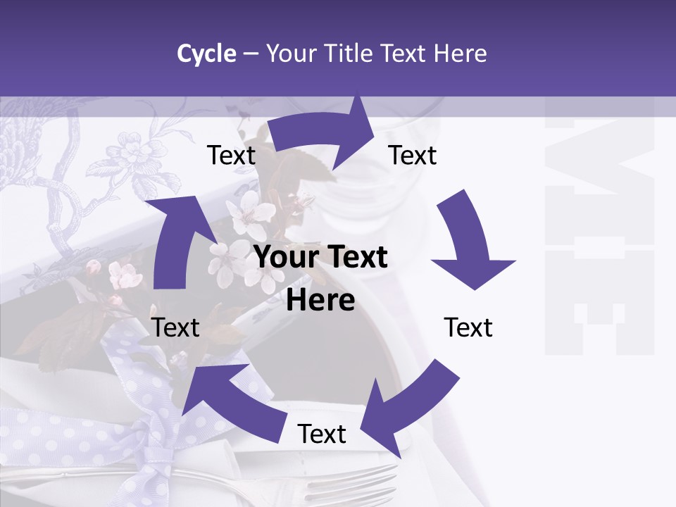 Maroon Dinner Copy Space PowerPoint Template