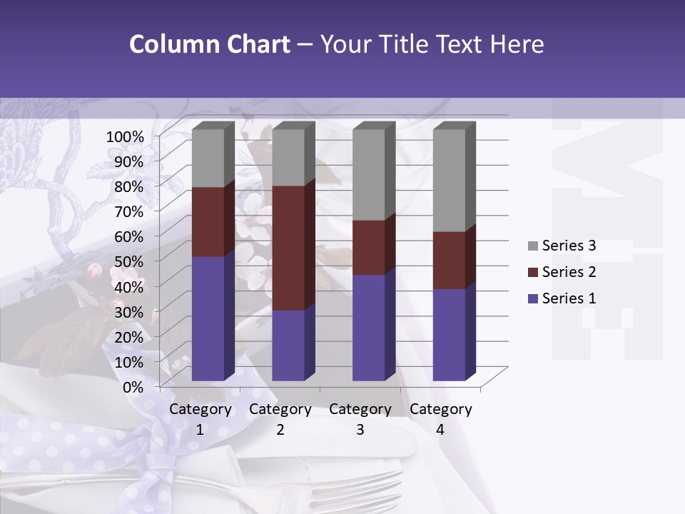 Maroon Dinner Copy Space PowerPoint Template