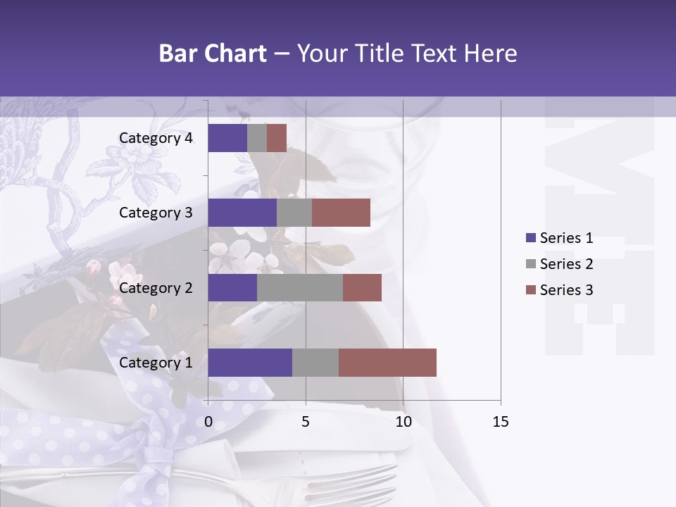 Maroon Dinner Copy Space PowerPoint Template