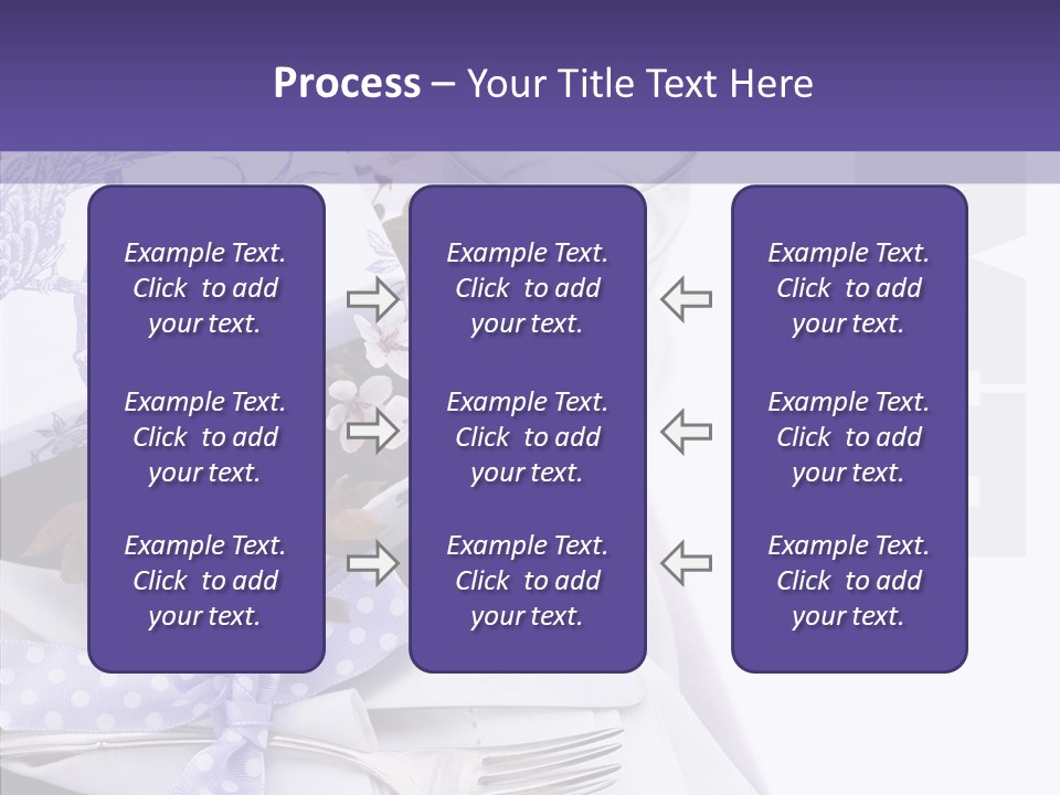 Maroon Dinner Copy Space PowerPoint Template