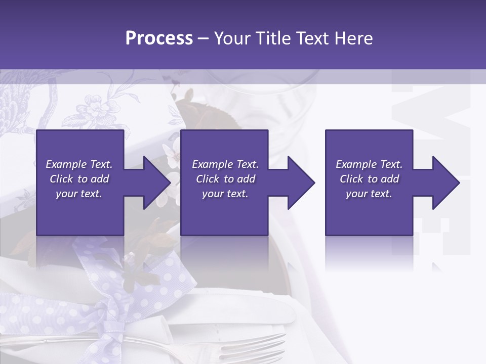 Maroon Dinner Copy Space PowerPoint Template