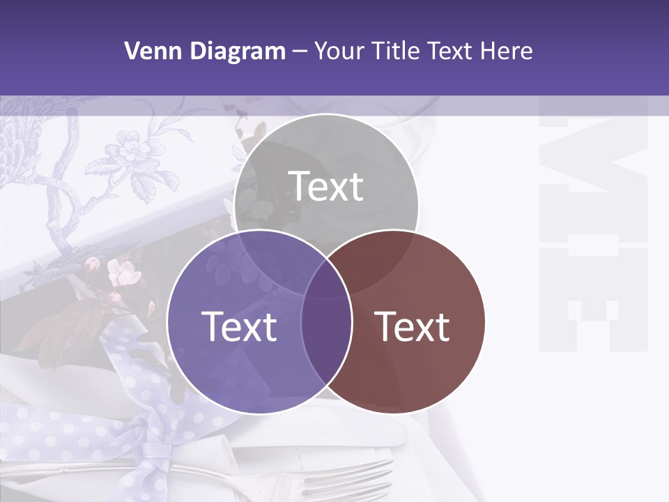 Maroon Dinner Copy Space PowerPoint Template