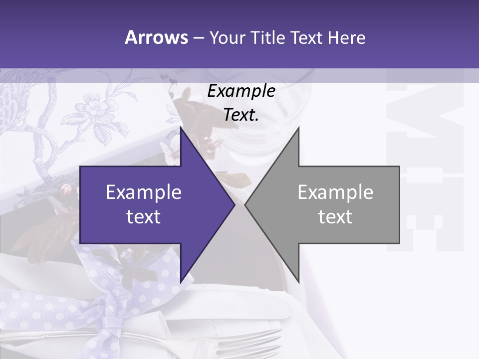 Maroon Dinner Copy Space PowerPoint Template