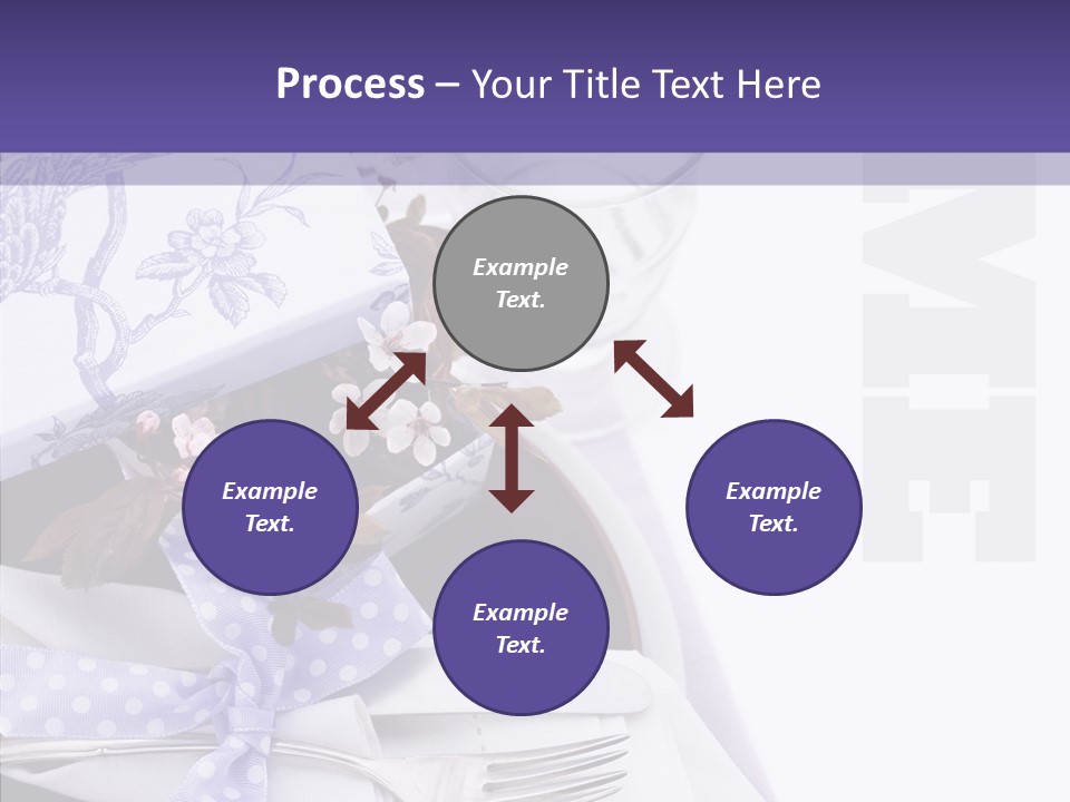 Maroon Dinner Copy Space PowerPoint Template