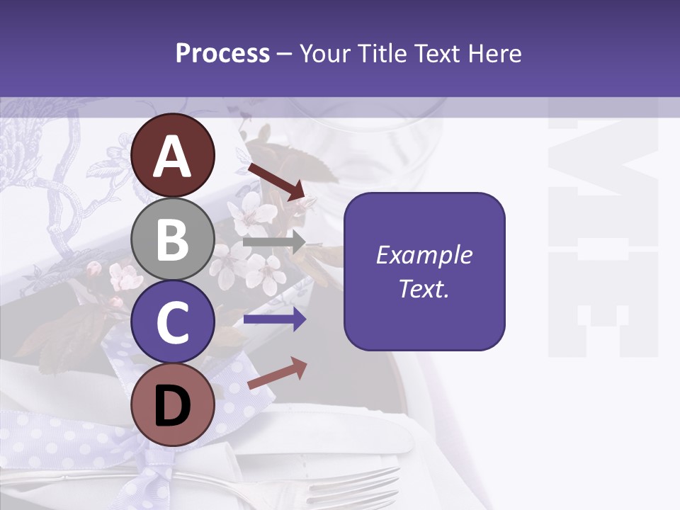 Maroon Dinner Copy Space PowerPoint Template
