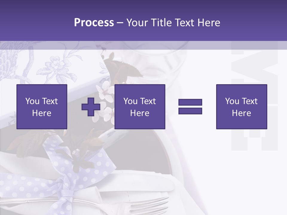 Maroon Dinner Copy Space PowerPoint Template