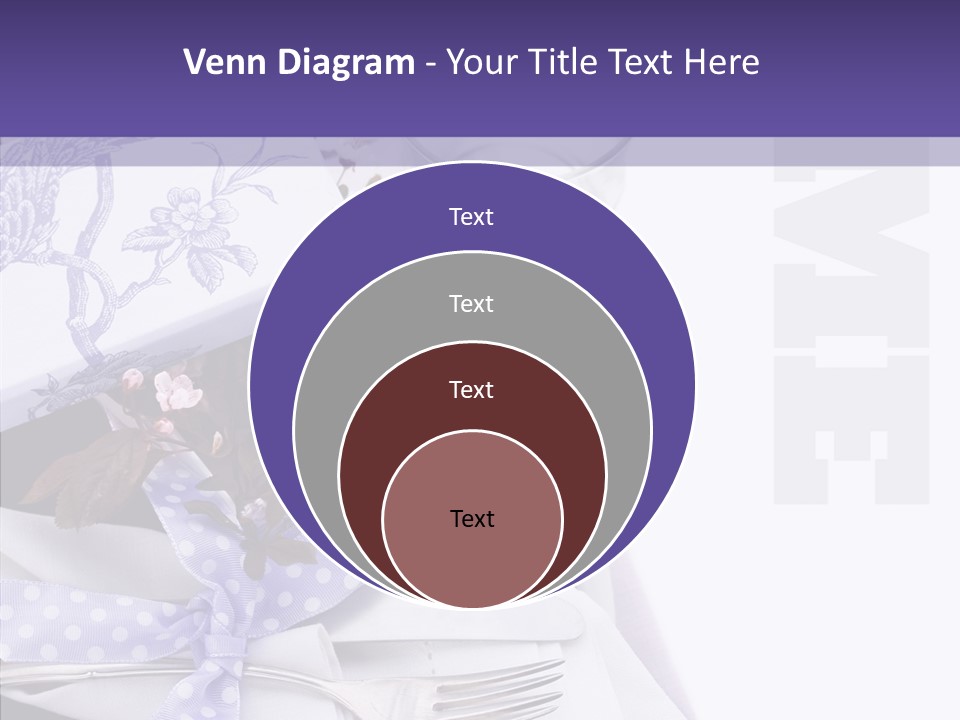 Maroon Dinner Copy Space PowerPoint Template