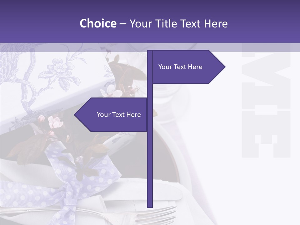 Maroon Dinner Copy Space PowerPoint Template