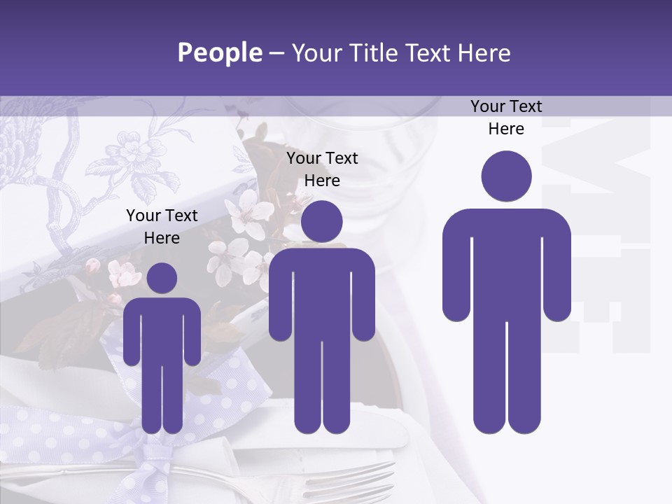 Maroon Dinner Copy Space PowerPoint Template