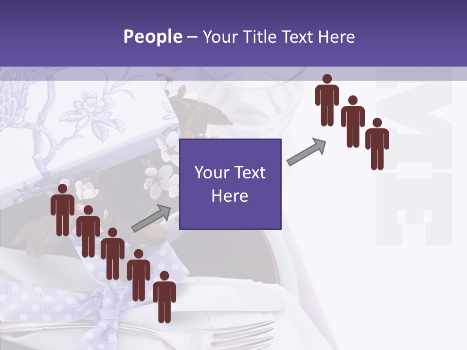 Maroon Dinner Copy Space PowerPoint Template