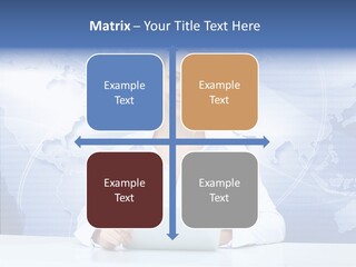 Presenter Expressing Reporter PowerPoint Template