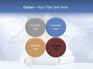 Presenter Expressing Reporter PowerPoint Template