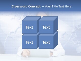 Presenter Expressing Reporter PowerPoint Template