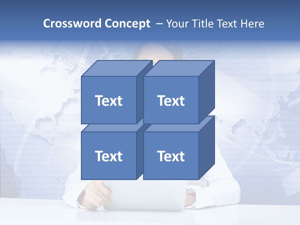 Presenter Expressing Reporter PowerPoint Template