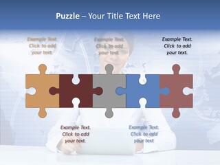 Presenter Expressing Reporter PowerPoint Template