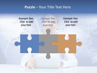 Presenter Expressing Reporter PowerPoint Template