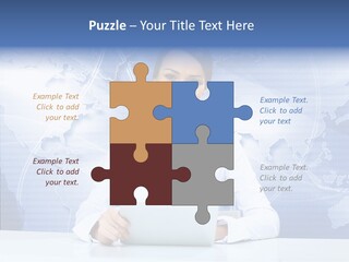 Presenter Expressing Reporter PowerPoint Template