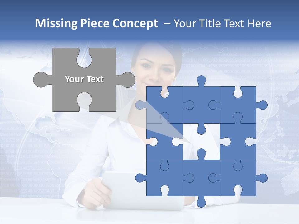 Presenter Expressing Reporter PowerPoint Template