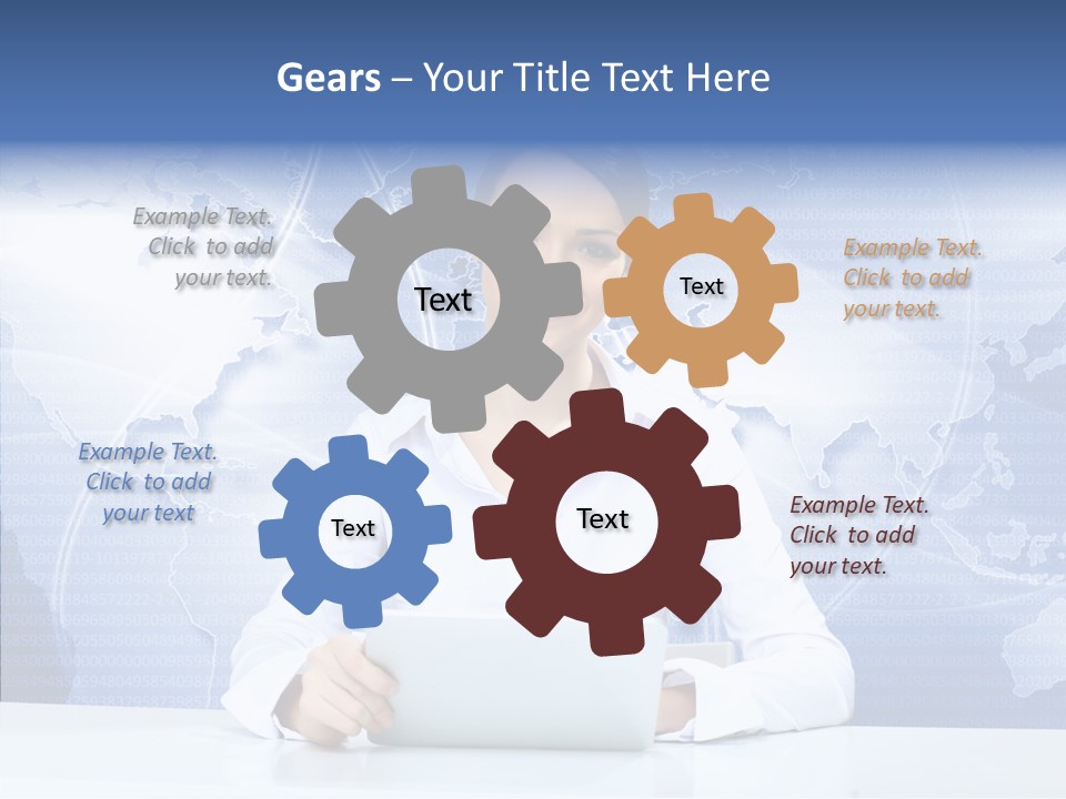 Presenter Expressing Reporter PowerPoint Template