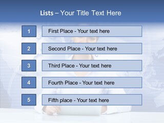 Presenter Expressing Reporter PowerPoint Template