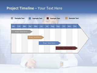 Presenter Expressing Reporter PowerPoint Template