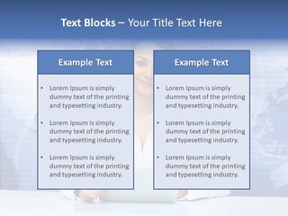 Presenter Expressing Reporter PowerPoint Template