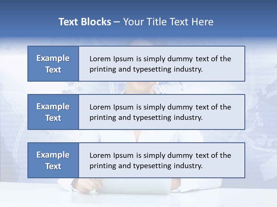 Presenter Expressing Reporter PowerPoint Template
