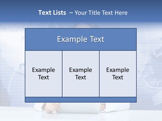 Presenter Expressing Reporter PowerPoint Template