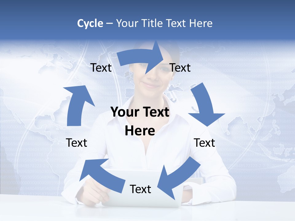 Presenter Expressing Reporter PowerPoint Template