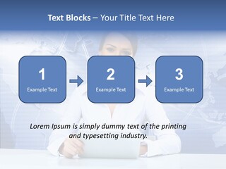 Presenter Expressing Reporter PowerPoint Template