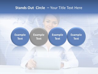 Presenter Expressing Reporter PowerPoint Template