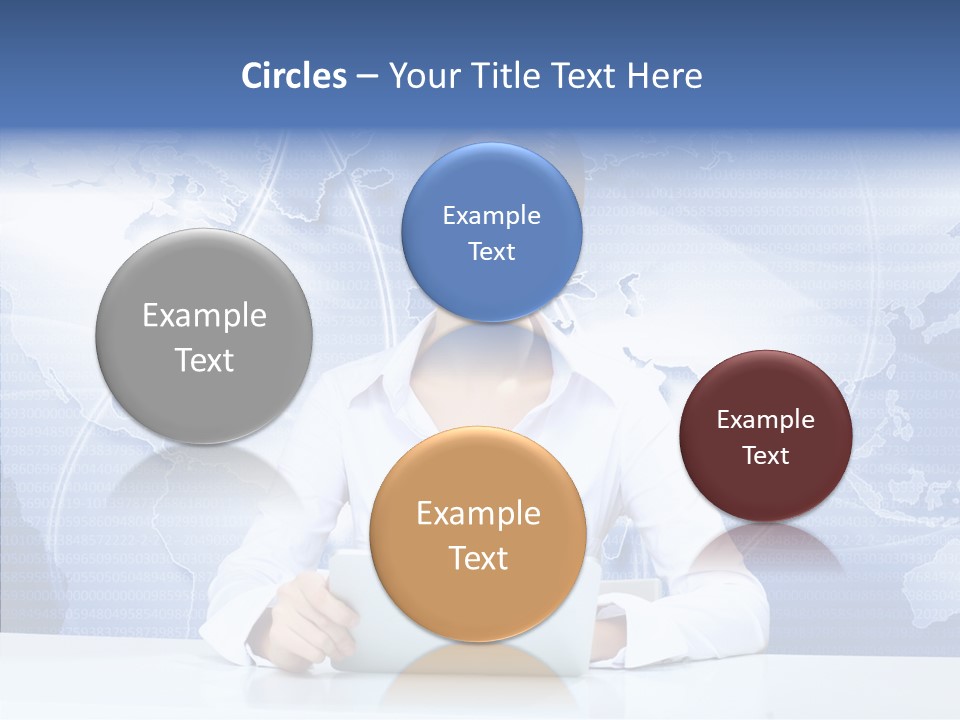 Presenter Expressing Reporter PowerPoint Template