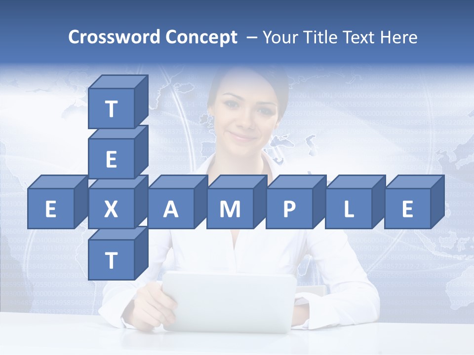 Presenter Expressing Reporter PowerPoint Template