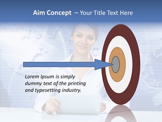 Presenter Expressing Reporter PowerPoint Template