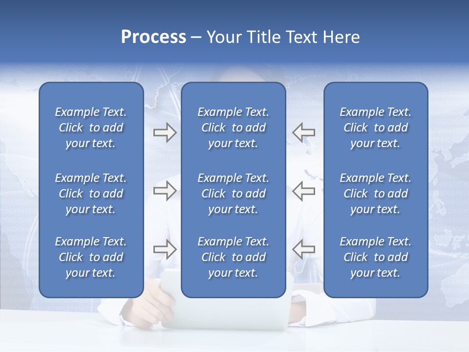 Presenter Expressing Reporter PowerPoint Template