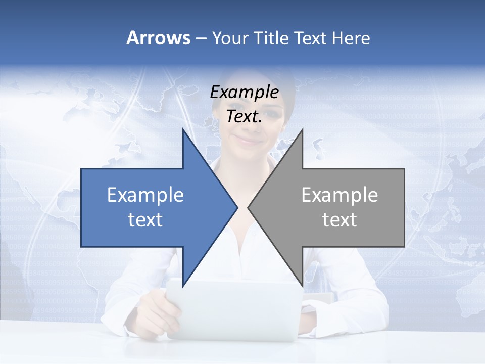 Presenter Expressing Reporter PowerPoint Template
