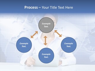 Presenter Expressing Reporter PowerPoint Template
