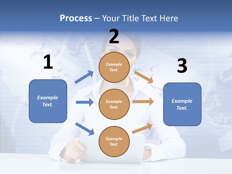 Presenter Expressing Reporter PowerPoint Template
