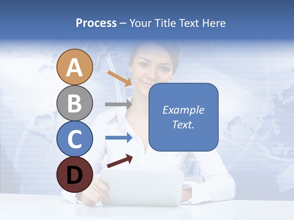 Presenter Expressing Reporter PowerPoint Template