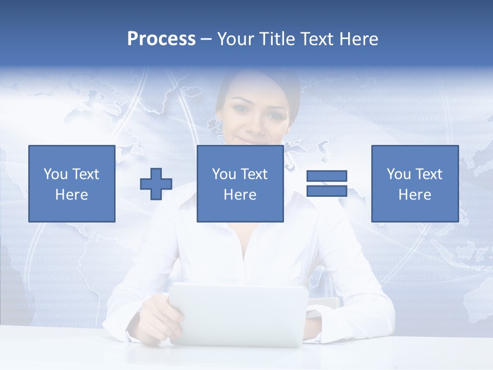 Presenter Expressing Reporter PowerPoint Template