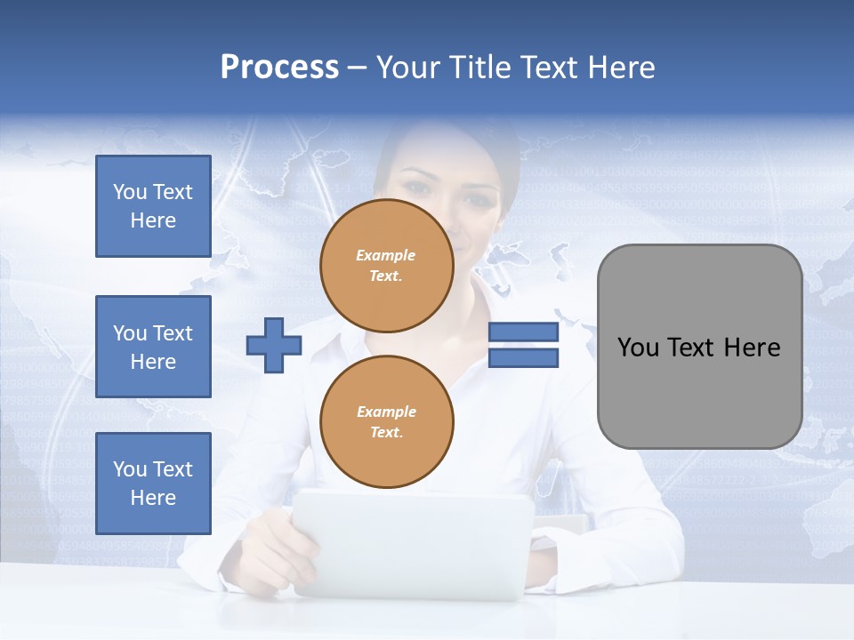 Presenter Expressing Reporter PowerPoint Template
